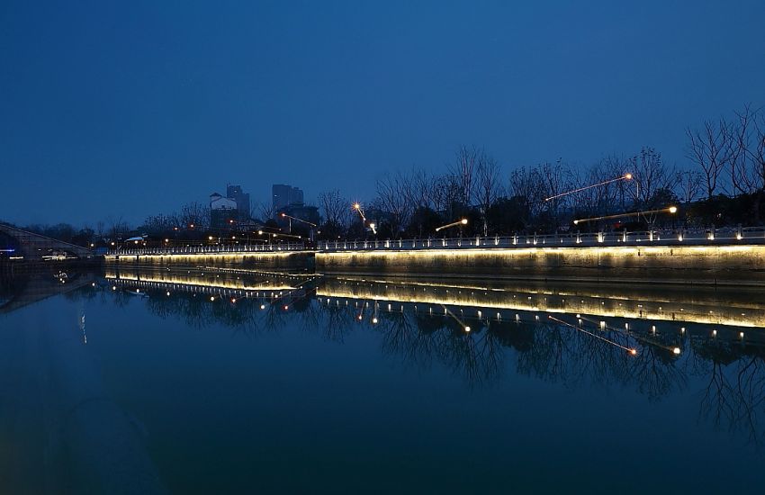 常州运河五号夜景图片